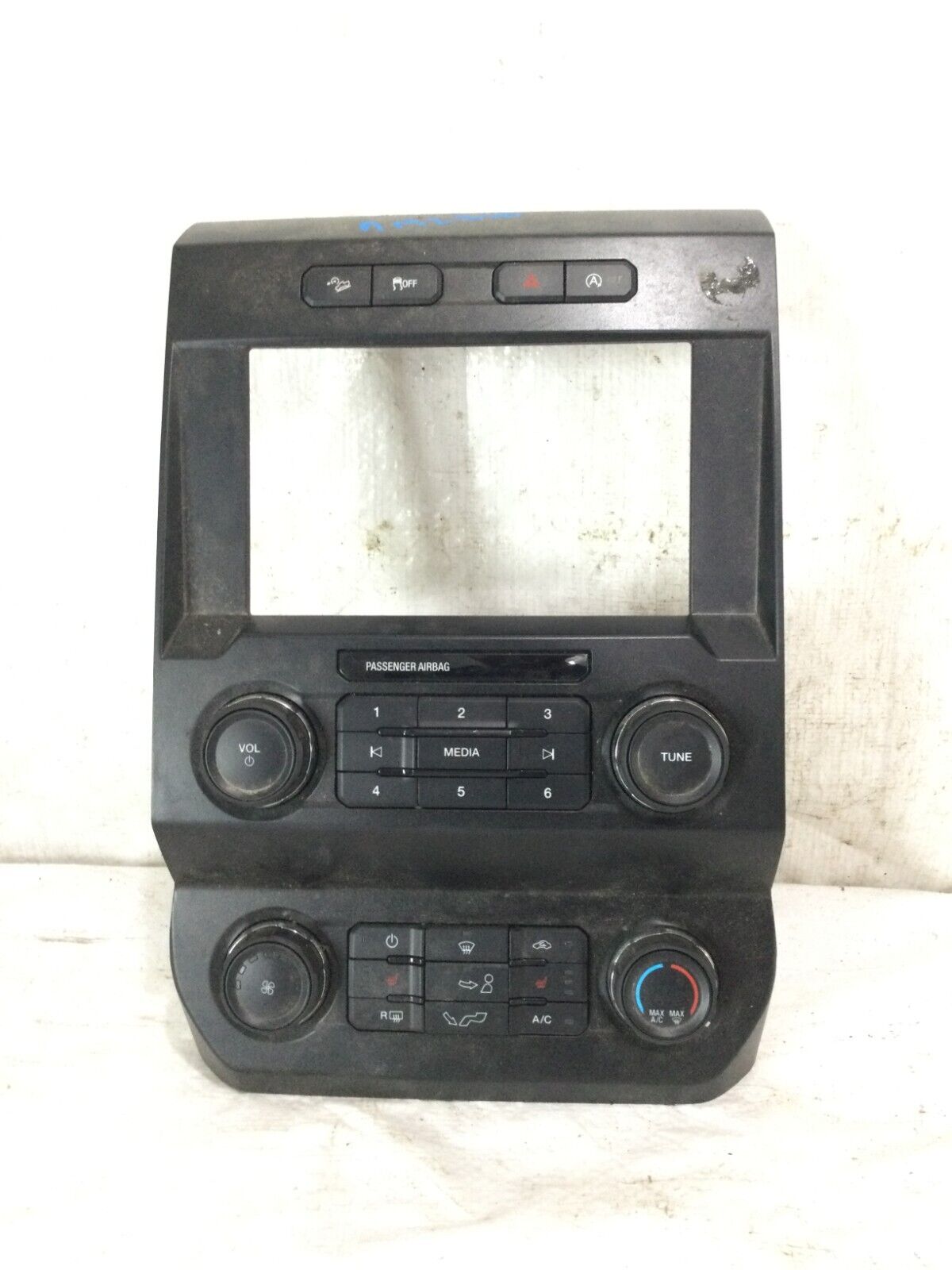 2019-2020 Ford F150 8" Touch Screen Radio Control Climate Control Bezel OEM