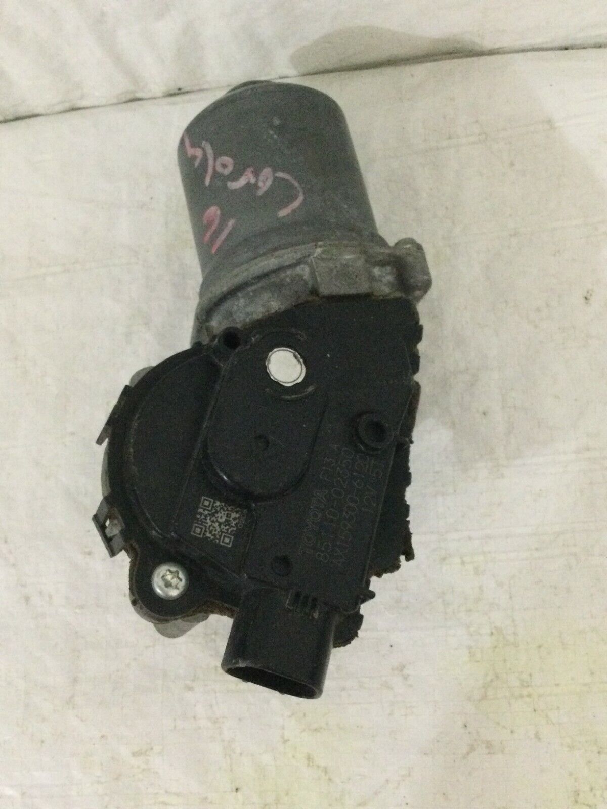 2016 Toyota Corolla Front Windshield Wiper Motor 85110-02350 OEM