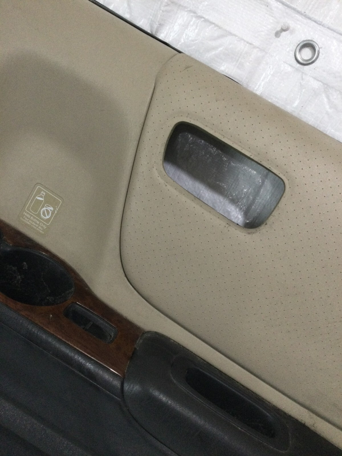 2001-2003 Toyota Highlander Rear Right Passenger Door Trim Panel OEM (Cut Mark )