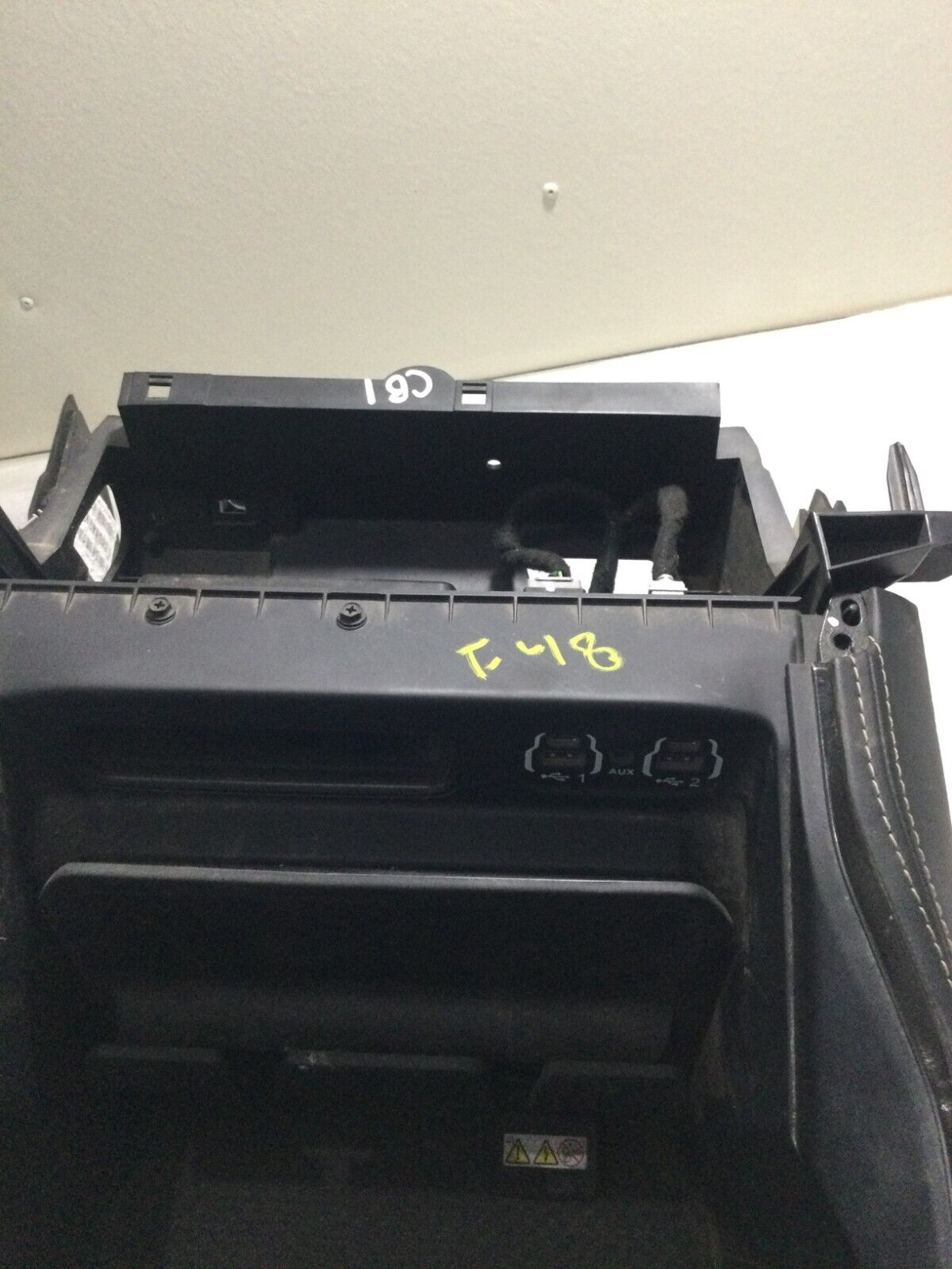 2021 Dodge Ram 2500 Power Wagon Front Floor Center Console Assembly Black OEM
