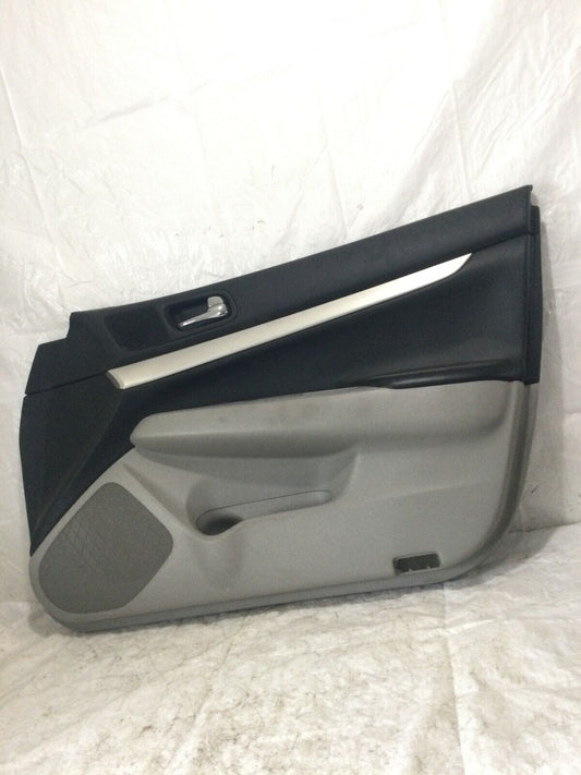 2007-2008 Infinii G35 Front Right Passenger Interior Door Trim Panel OEM