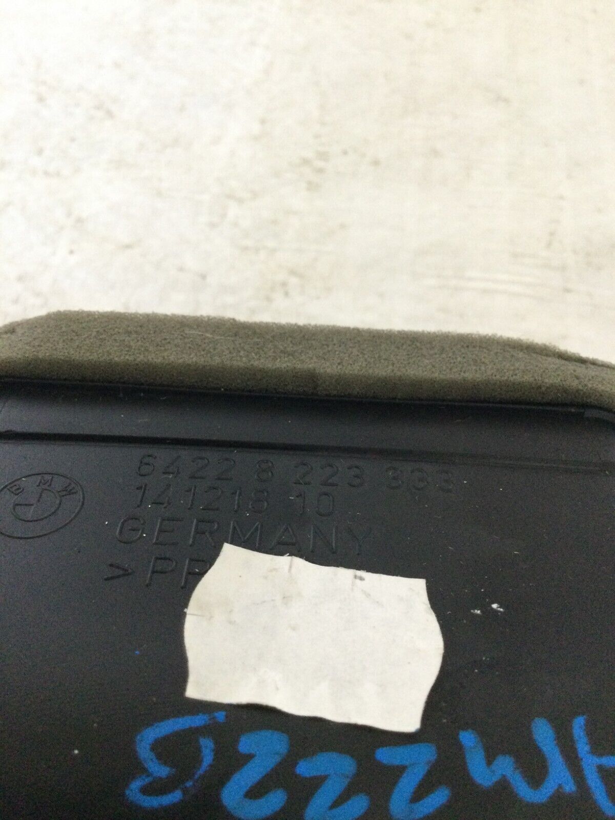  2004 BMW 745i E65/E66 Left Driver Dash Air Vent OEM 8223333 LH