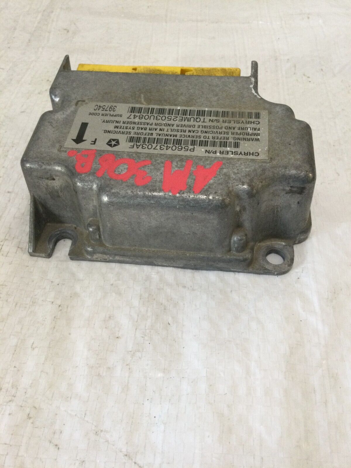 2004 Dodge Ram 1500 SRS Control Module Computer 56043703AF OEM