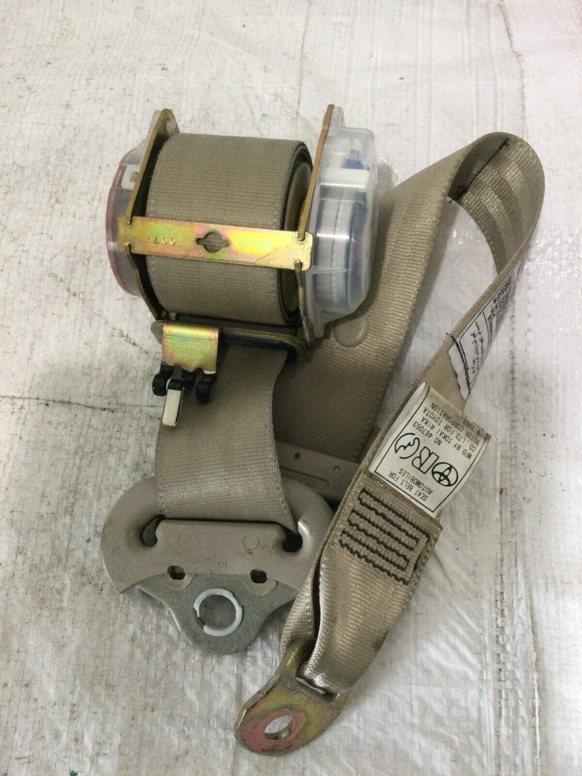 2003 Toyota Highlander Rear Left Driver Side Seat Belt OEM