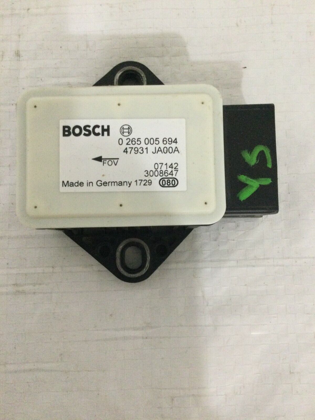 2007-2009 Nissan Altima Yaw Rate Sensor OEM 47931 JA00A