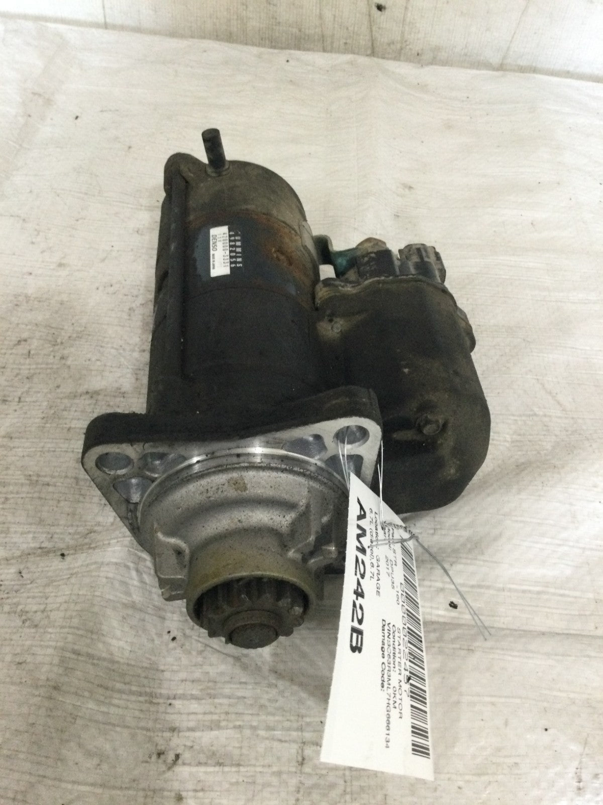 2017 Dodge Ram 3500 6.7L Starter Motor OEM 42800-3331