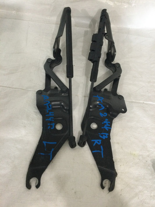 2011 BMW X5 4.4L Left & Right Hood Shock Lift Strut & Hinge Support OEM