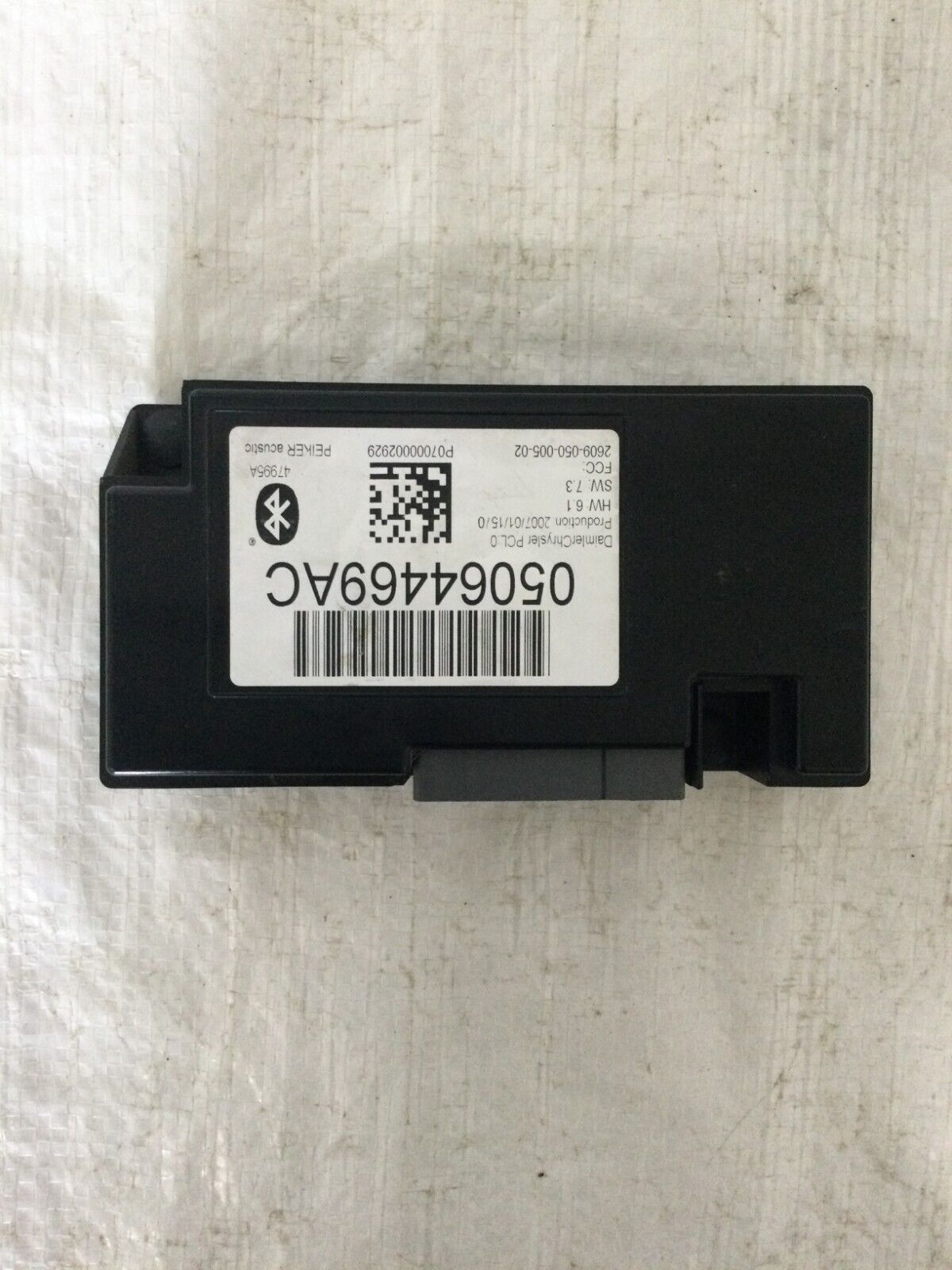 2007-2009 Dodge Nitro Telematics Module 05064469AC OEM