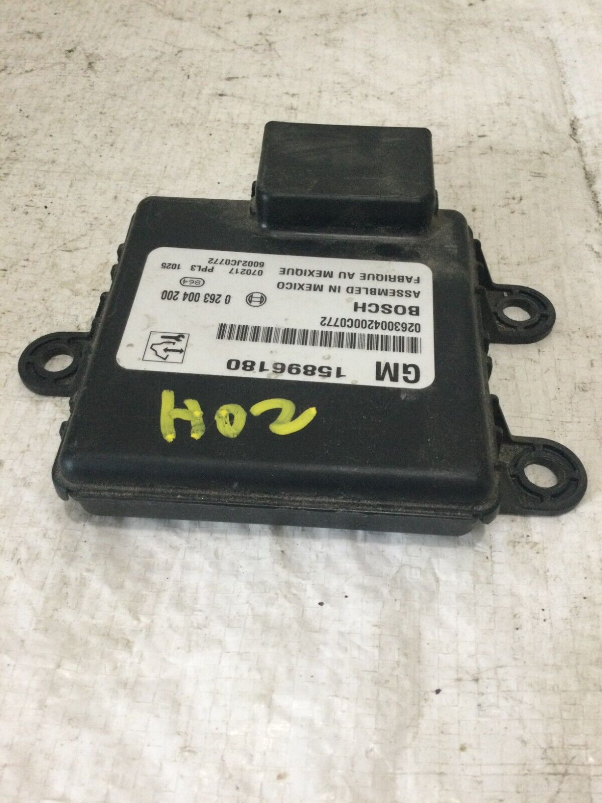 2007 Cadillac Escalade Driver Park Assist Control Module 15896180 OEM