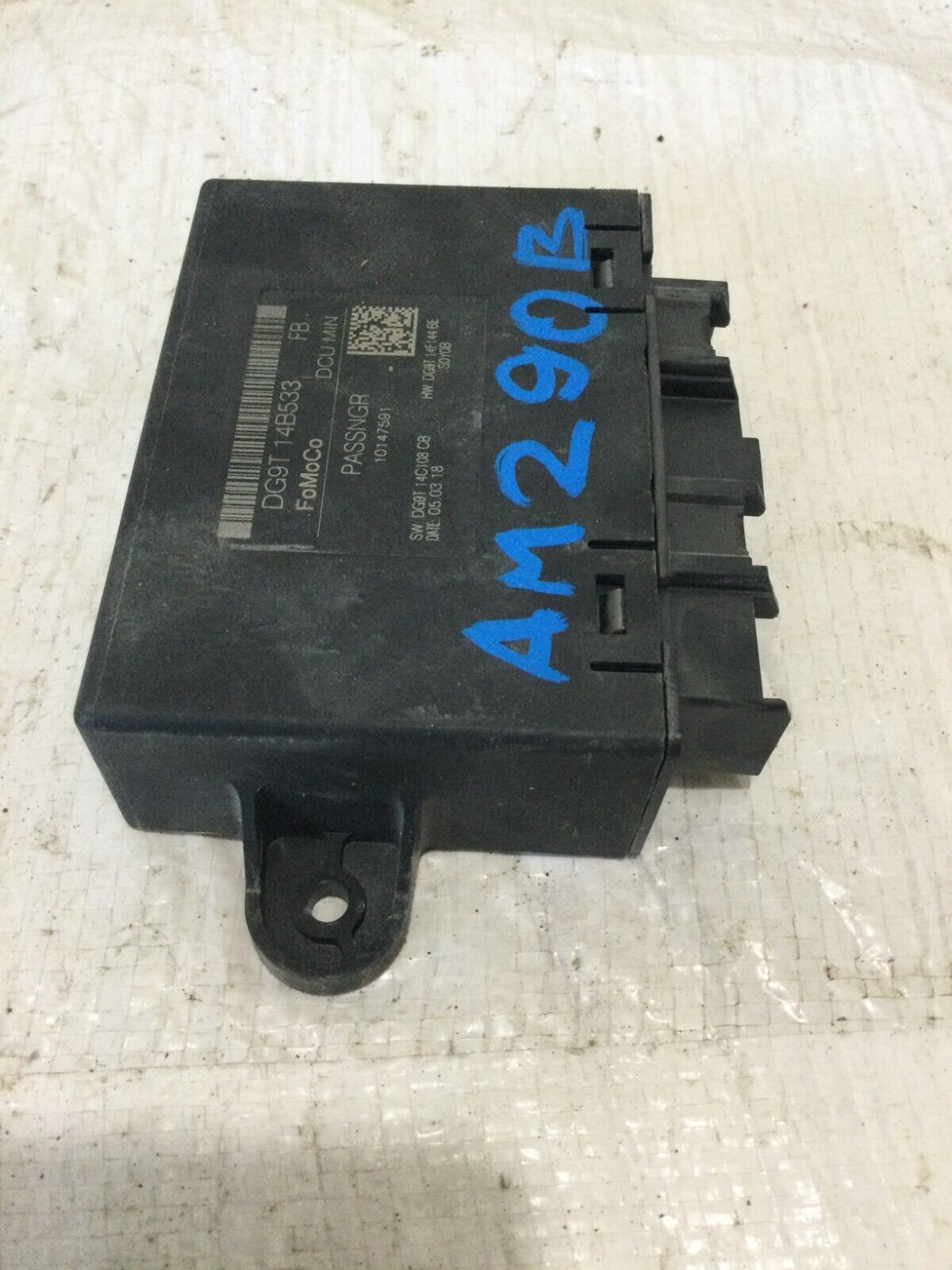 2018 Ford F-150 F150 Front Right Door Control Module OEM DG9T 14B533