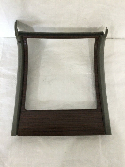 2006 Cadillac Escalade Wood Grain Center Console Cupholder Lower Bezel Trim OEM
