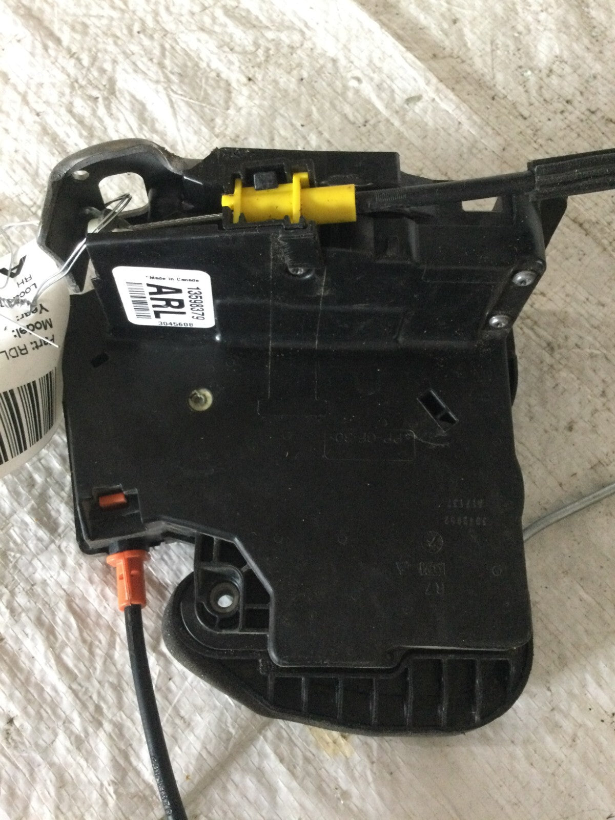 2017 Sierra Denali 1500 Rear Right Door Latch Actuator OEM 13598379