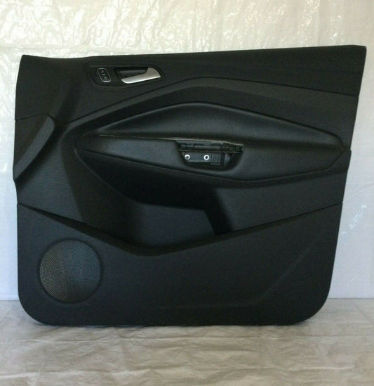 2017 Ford Escape SE Front Right Passenger Interior Door Trim Panel Black OEM