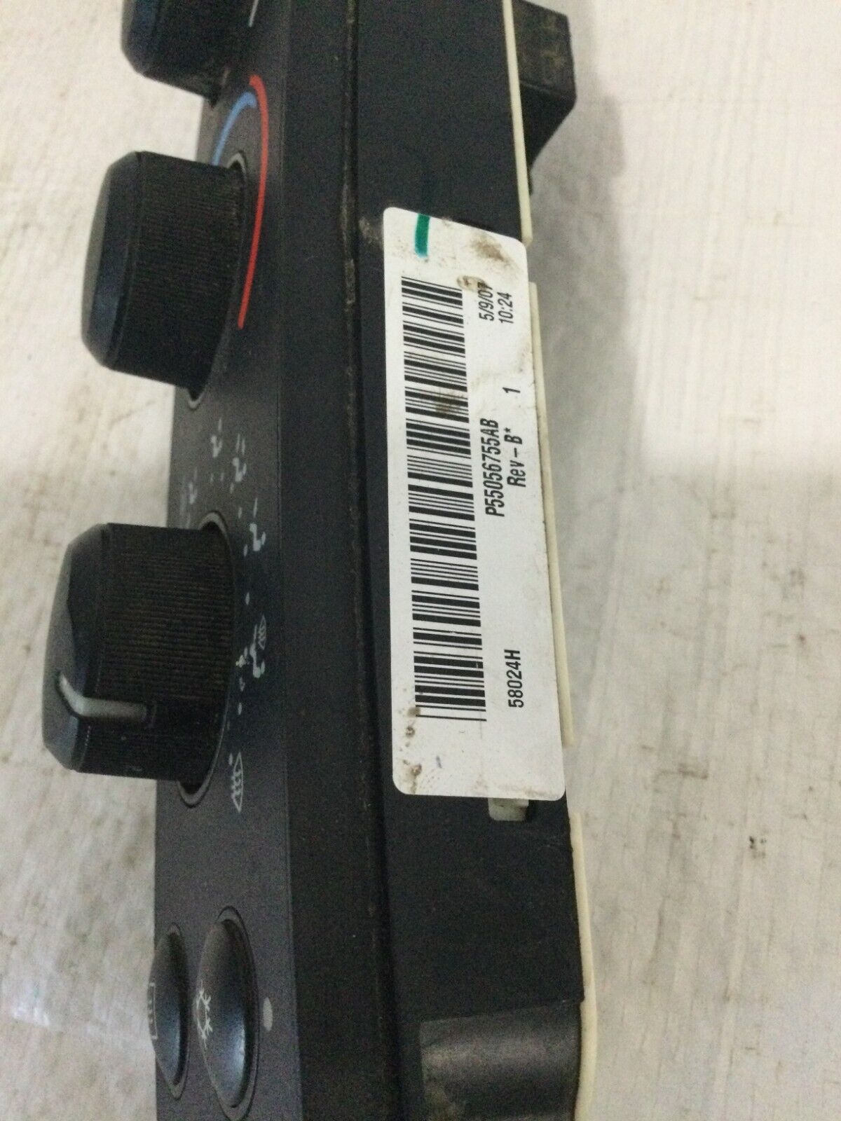 2007 Dodge Ram 2500  AC Heater Climate Control Temperature 55056755AB OEM