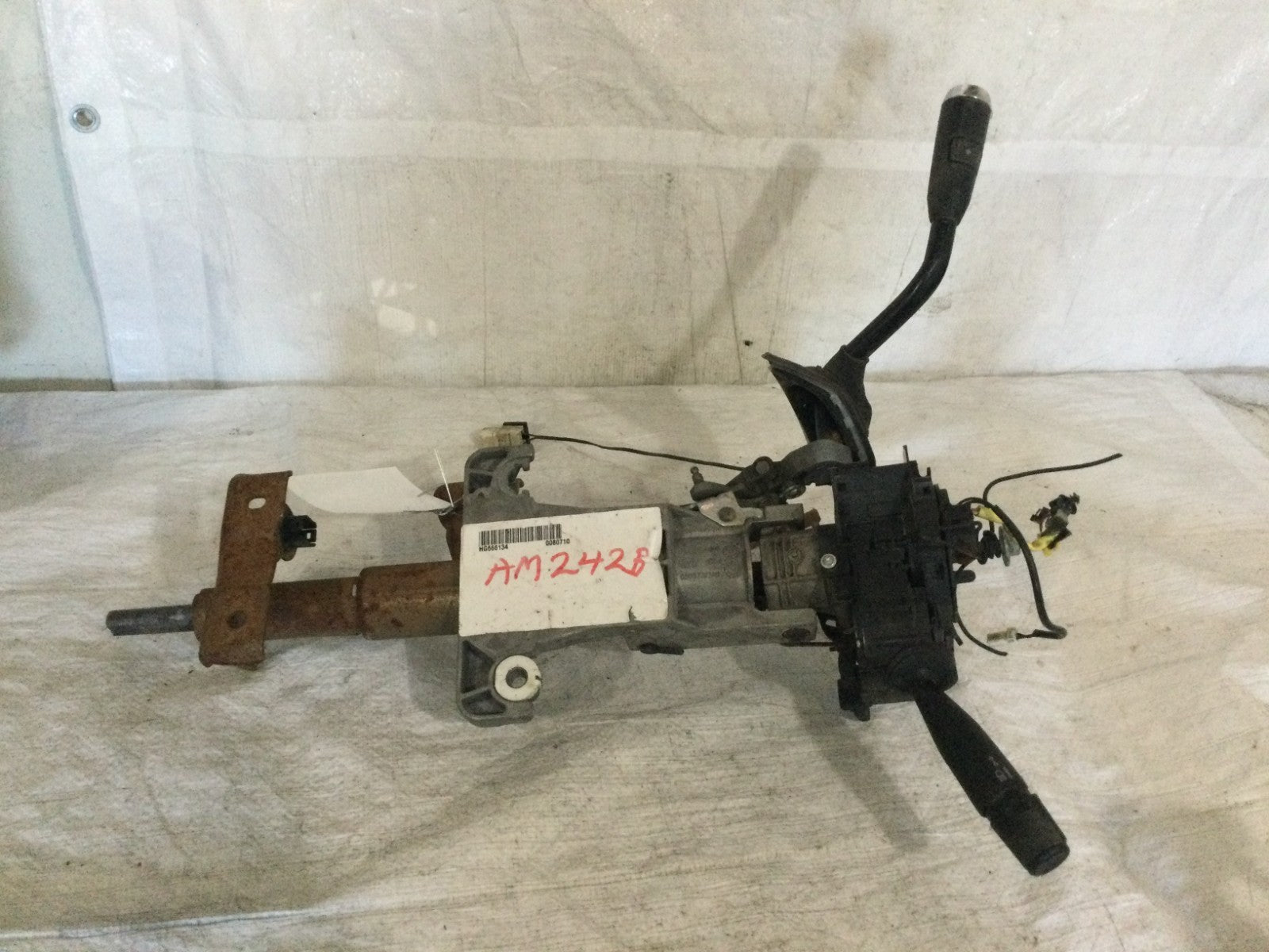 2017 Dodge Ram 3500 6.7L Steering Column Assembly With Tilt Wheel OEM 6GD78SZ0AA