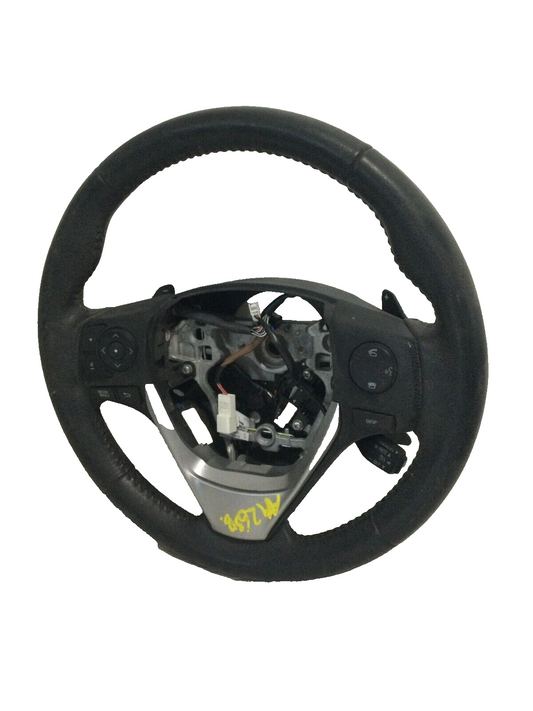 2015 Toyota Corolla Steering Wheel W/ Paddle Shift Black OEM 2014-2016
