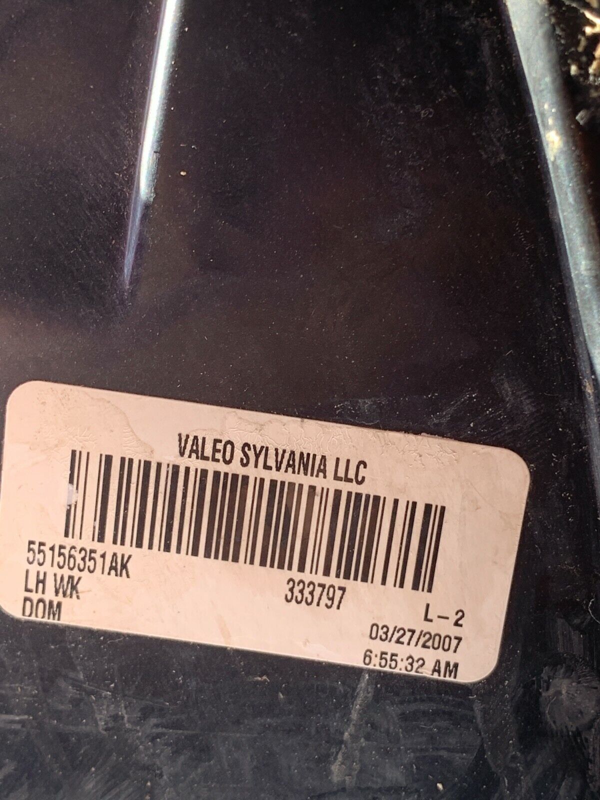 2005 2006 2007 Jeep Grand Cherokee Left Headlight Driver side Halogen 55156351AK
