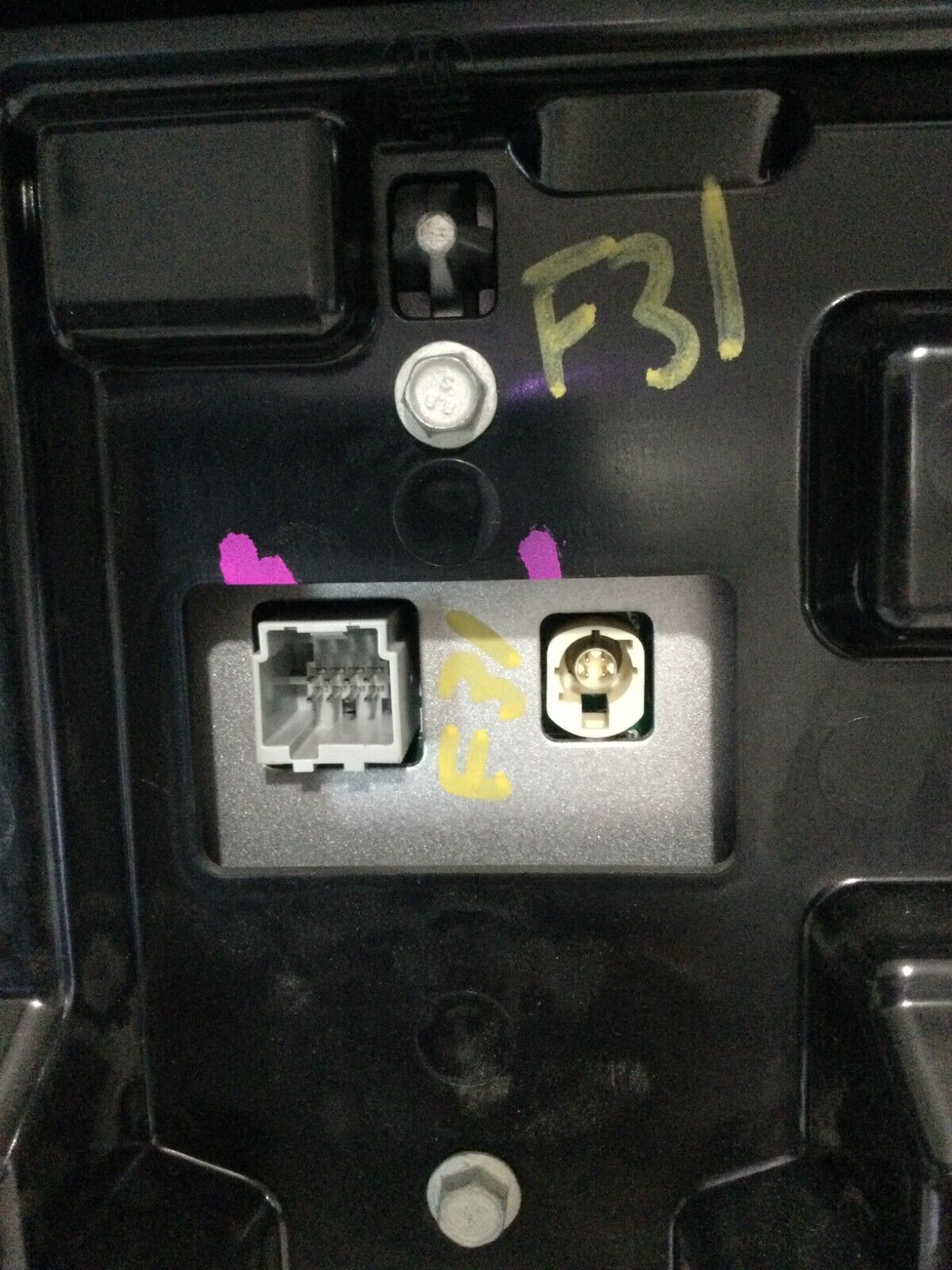 2021 Dodge Ram 3500 Longhorn Navigation Center Stack 12" Touch Screen Bezel OEM