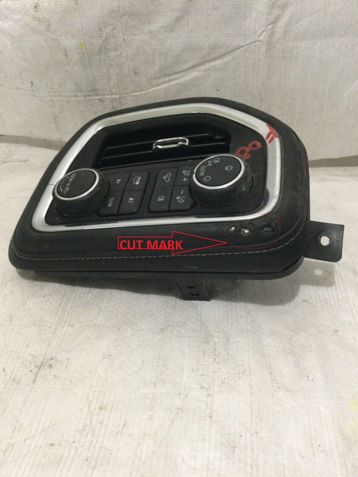 2019-2021 Chevy Silverado 1500 Dash Air Vent Headlight Trim Panel Switch OEM