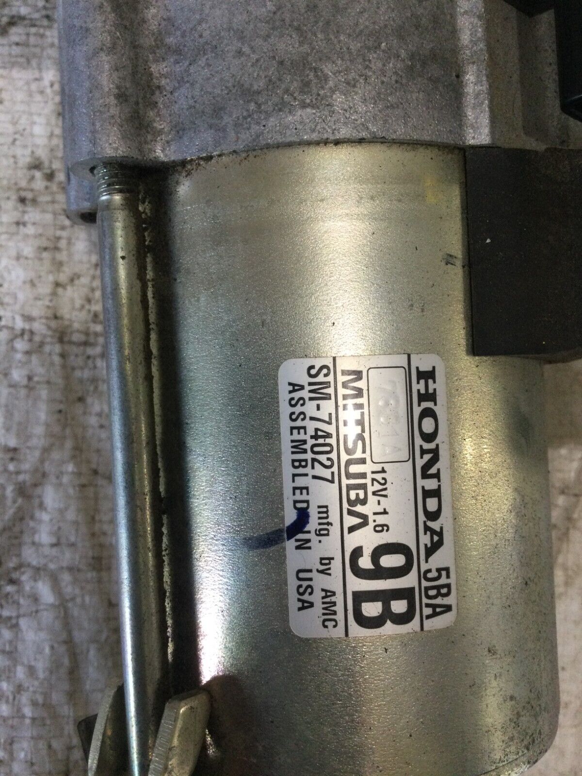 2016-2021 Honda Civic Engine Starter Motor OEM SM74027 2.0L