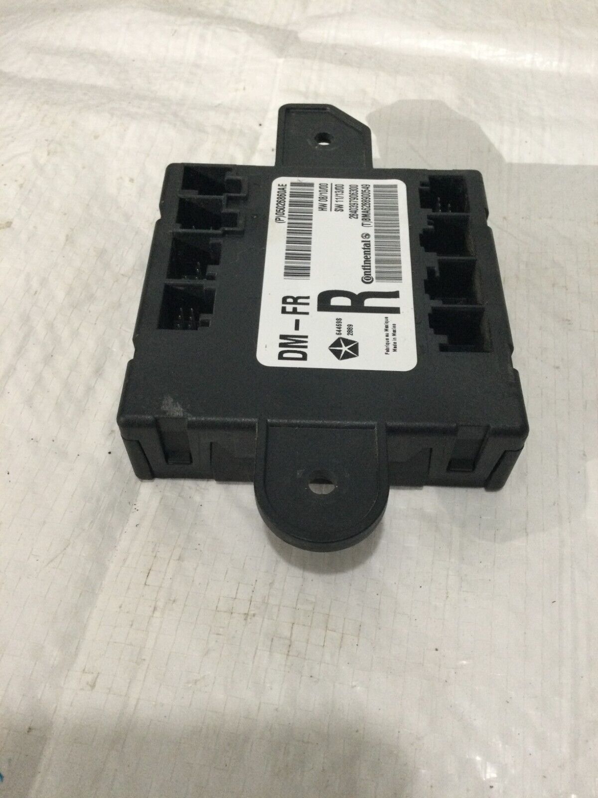 2020 Dodge Grand Caravan Front Right Door Control Module 05026860AE OEM