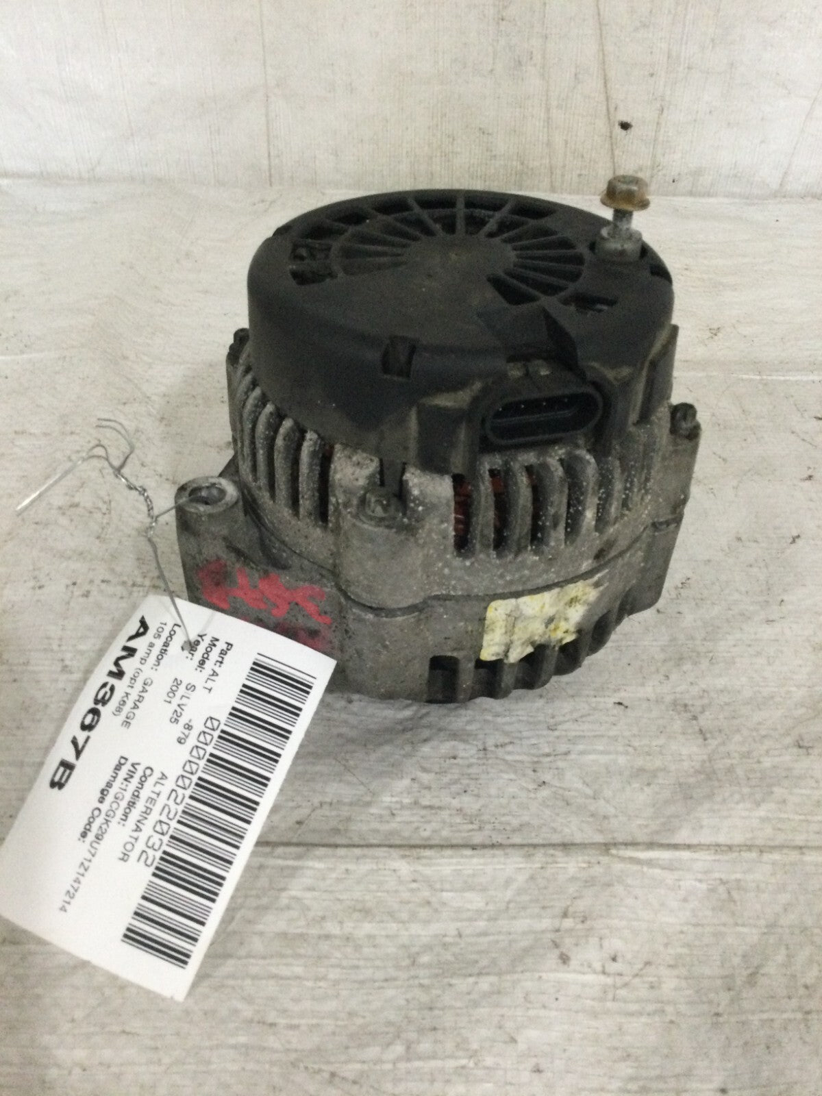 2001 Chevrolet Silverado 2500 Alternator OEM