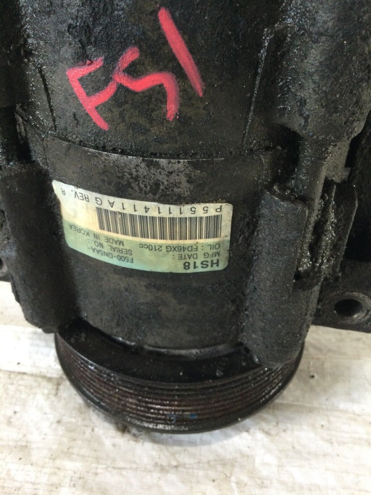 2006 Dodge Ram 3500 5.9L Diesel AC Compressor OEM