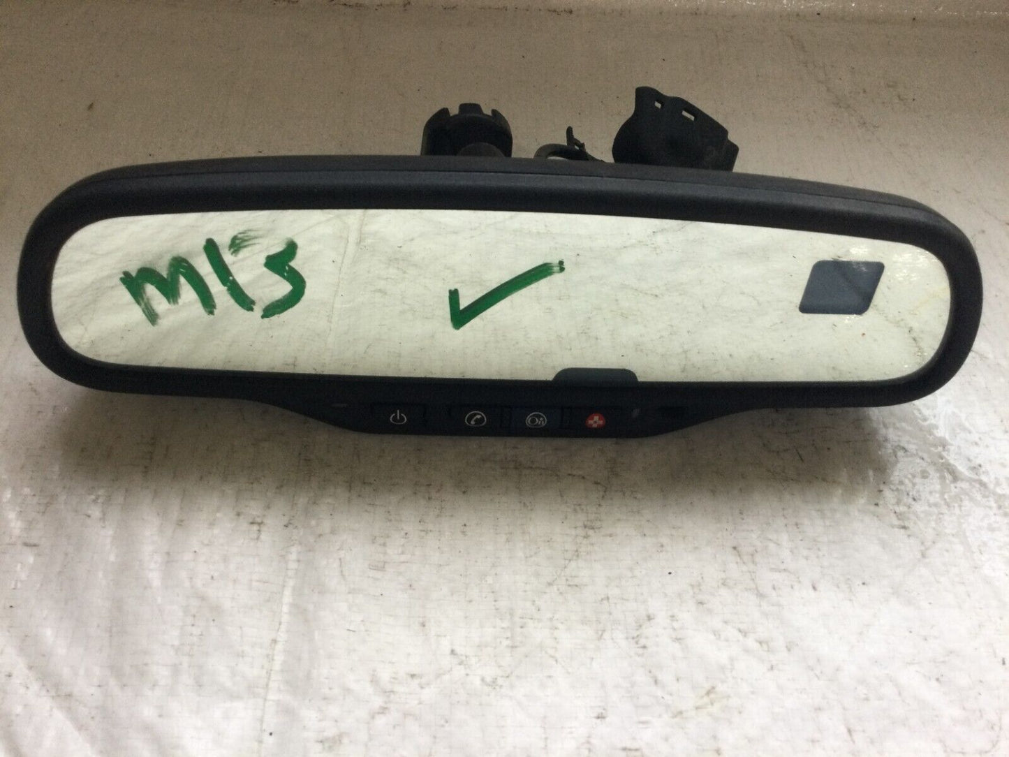 2006 Cadillac Escalade Auto Dim Compass Interior Rear View Mirror OEM