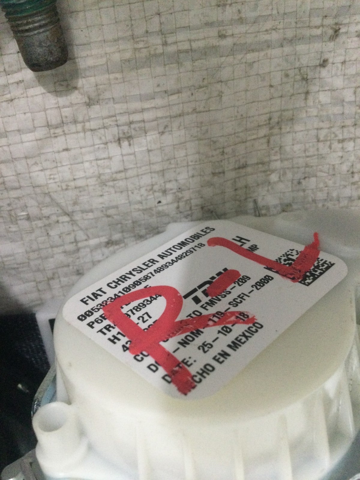 2019 Jeep Compass Rear Left Seat Belt OEM