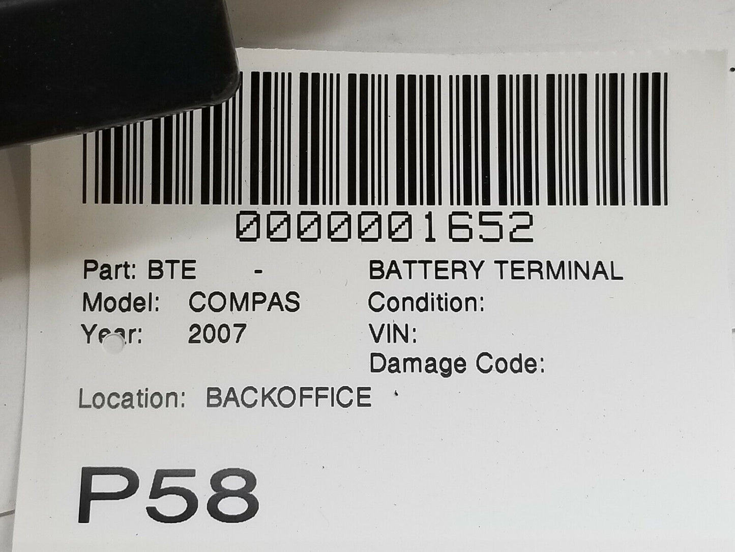 2007 Jeep Compass Battery Temperature Sensor W/ Relay 56029766AC OEM