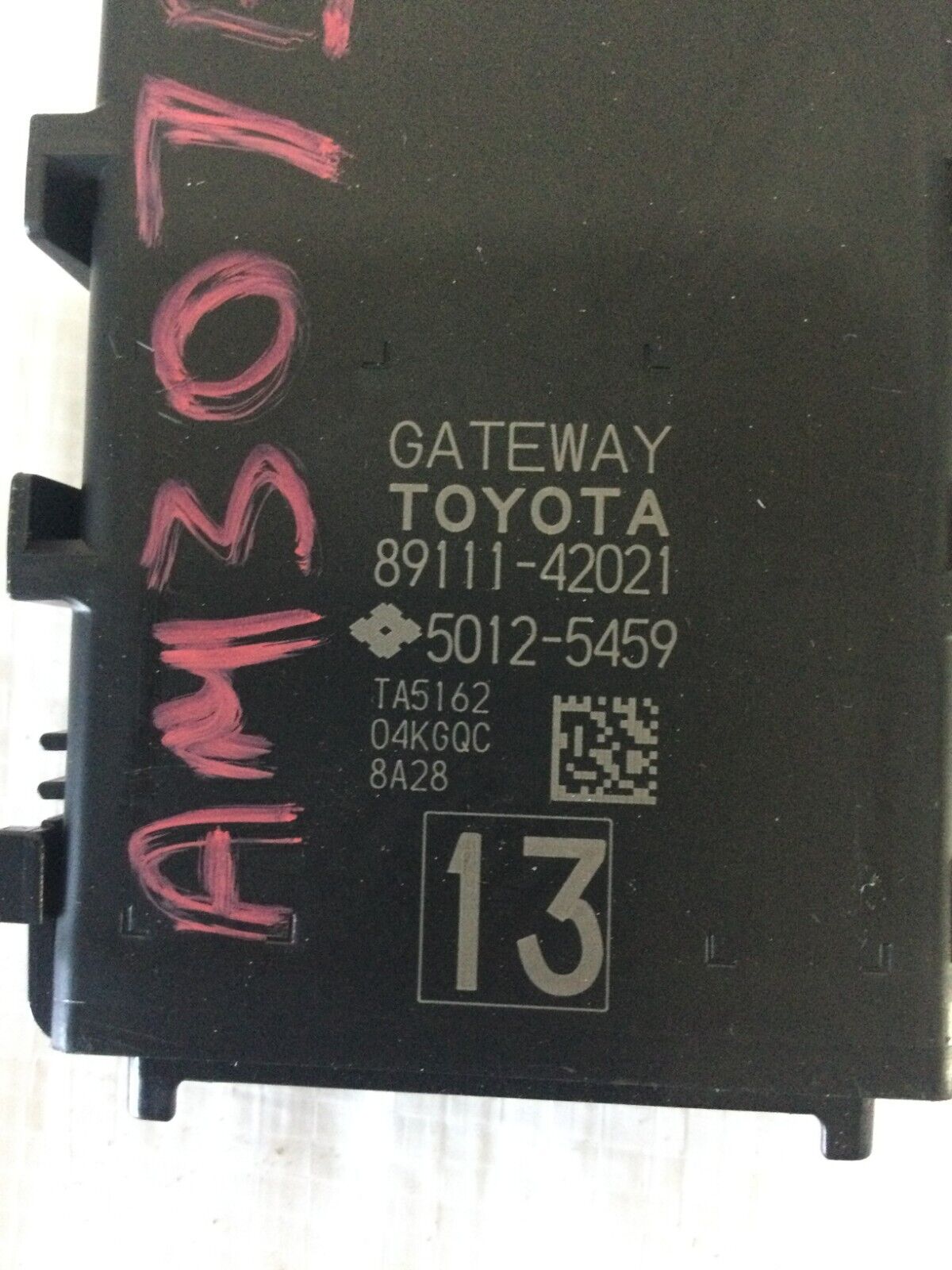 2018 Toyota Rav4 Left Side Network Gateway Control Unit Module 89111-42021 OEM