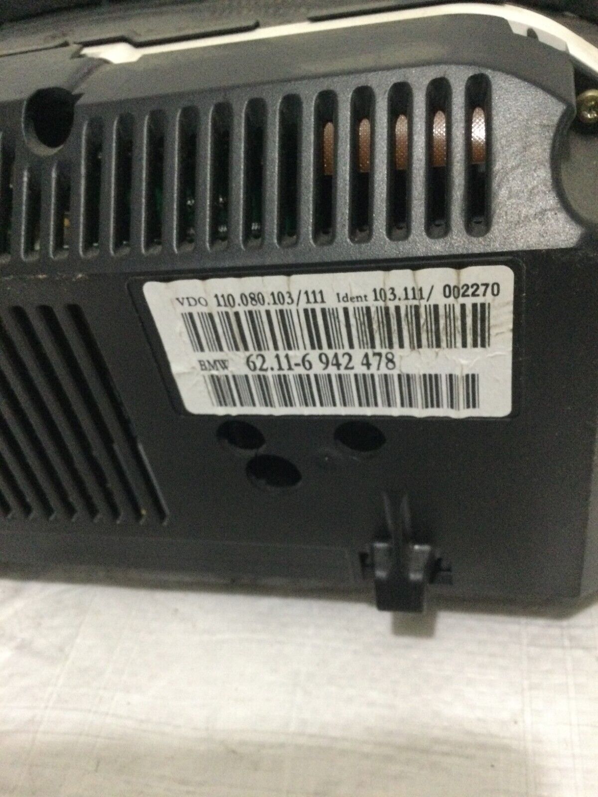 2004 BMW 745I Speedometer Gauges Instrument Cluster KPH 6942478 OEM