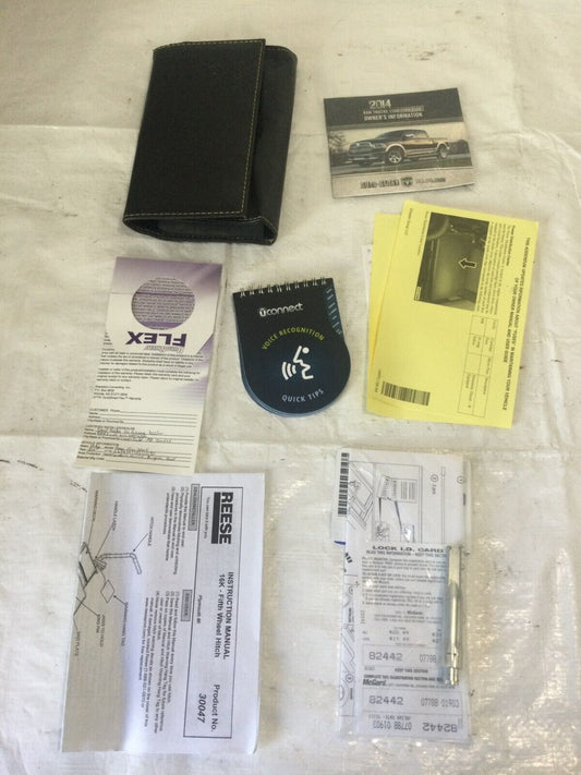 2014 Dodge Ram Trucks 1500/2500/3500 Owners Manual With Case OEM