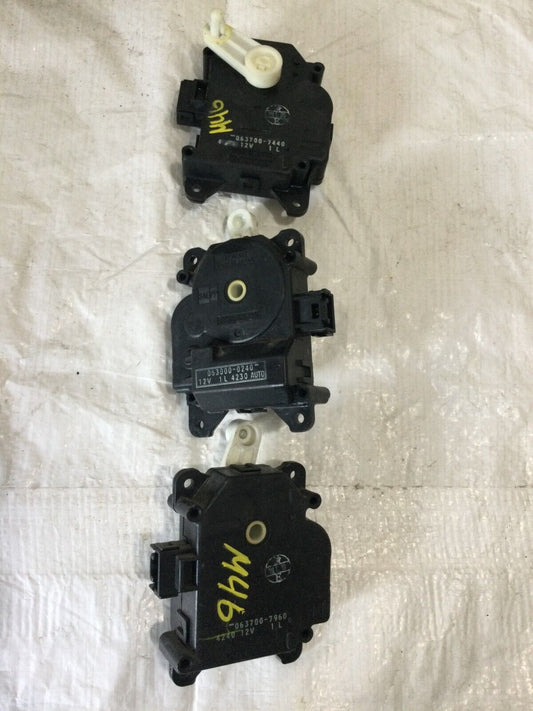 2004-2009 Toyota Prius AC Heater Motor Actuator 063800-0240 Set of 3 OEM