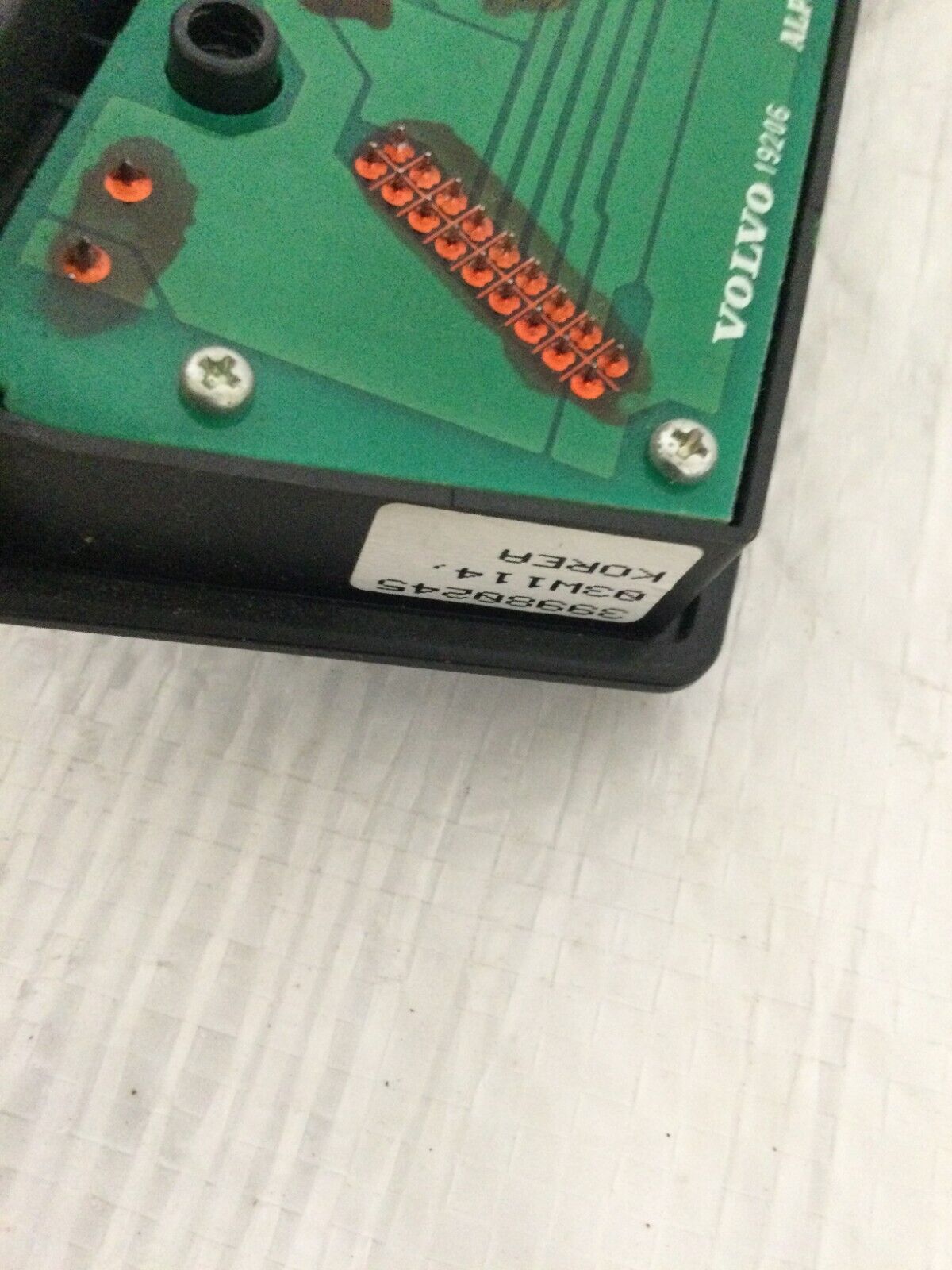 2004 Volvo S60 Left Driver Power Memory Seat Switch Control Panel 39980245 OEM