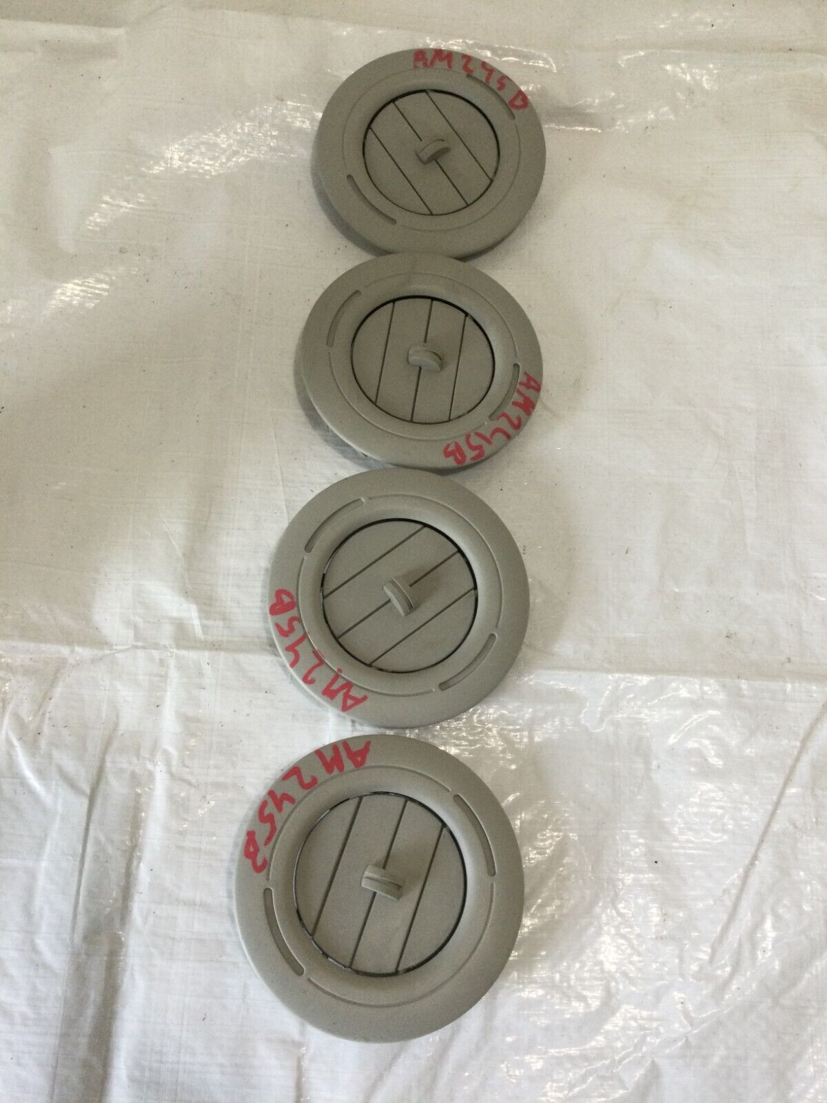 2017 Dodge Grand Caravan Headliner Roof Air Vent Set of 4 OEM