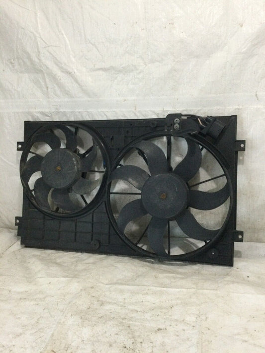 2010 Volkswagen Jetta Intercooler Cooling Fan Shroud Assembly OEM ( Damage Mark)