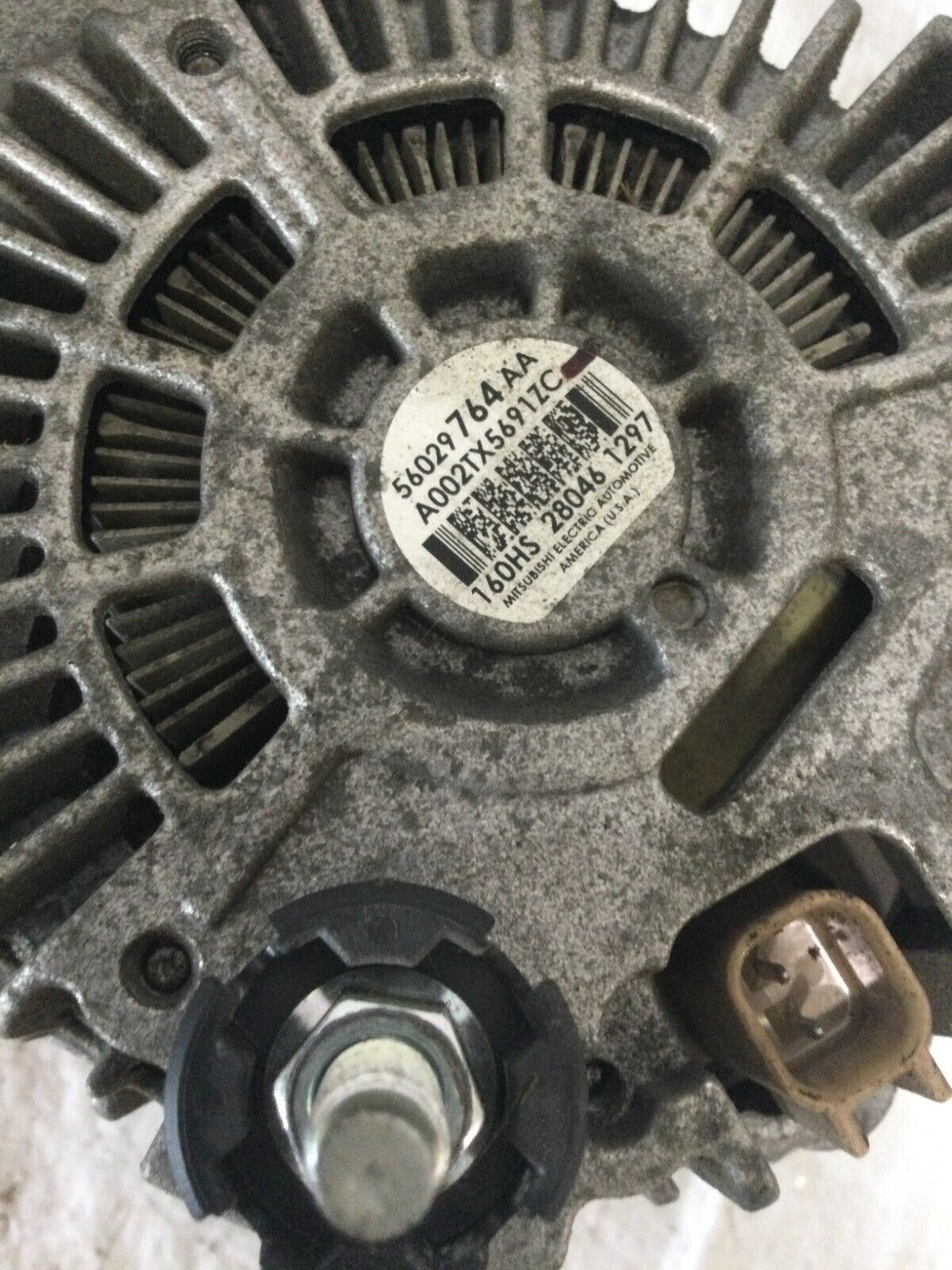 2017 Ram 1500 Alternator 5.7L OEM 160 Amp 56029764AA OEM