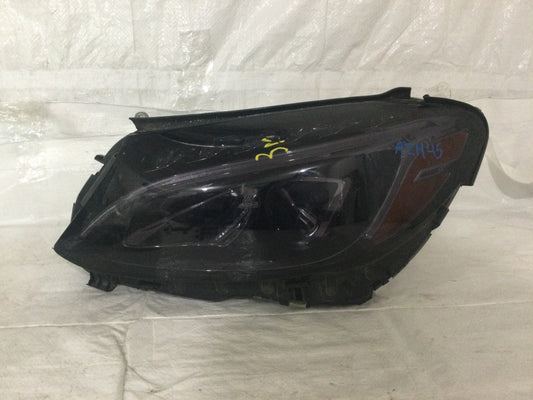 2015-2018 Mercedes Benz C300 W205 C-Class Left Driver Side LED Headlight DAMAGED