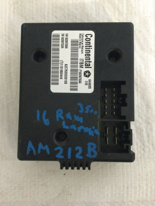 2016 Ram 3500 6.7L Diesel Trailer Tow Control Module OEM 68288760AA