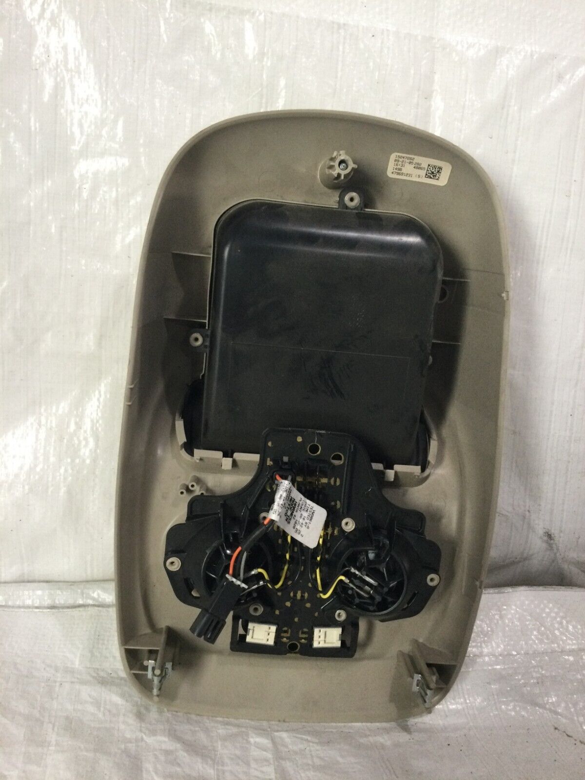 2003-2007 Silverado Sierra Overhead Console Dome Map Lights Storage OEM 15247262