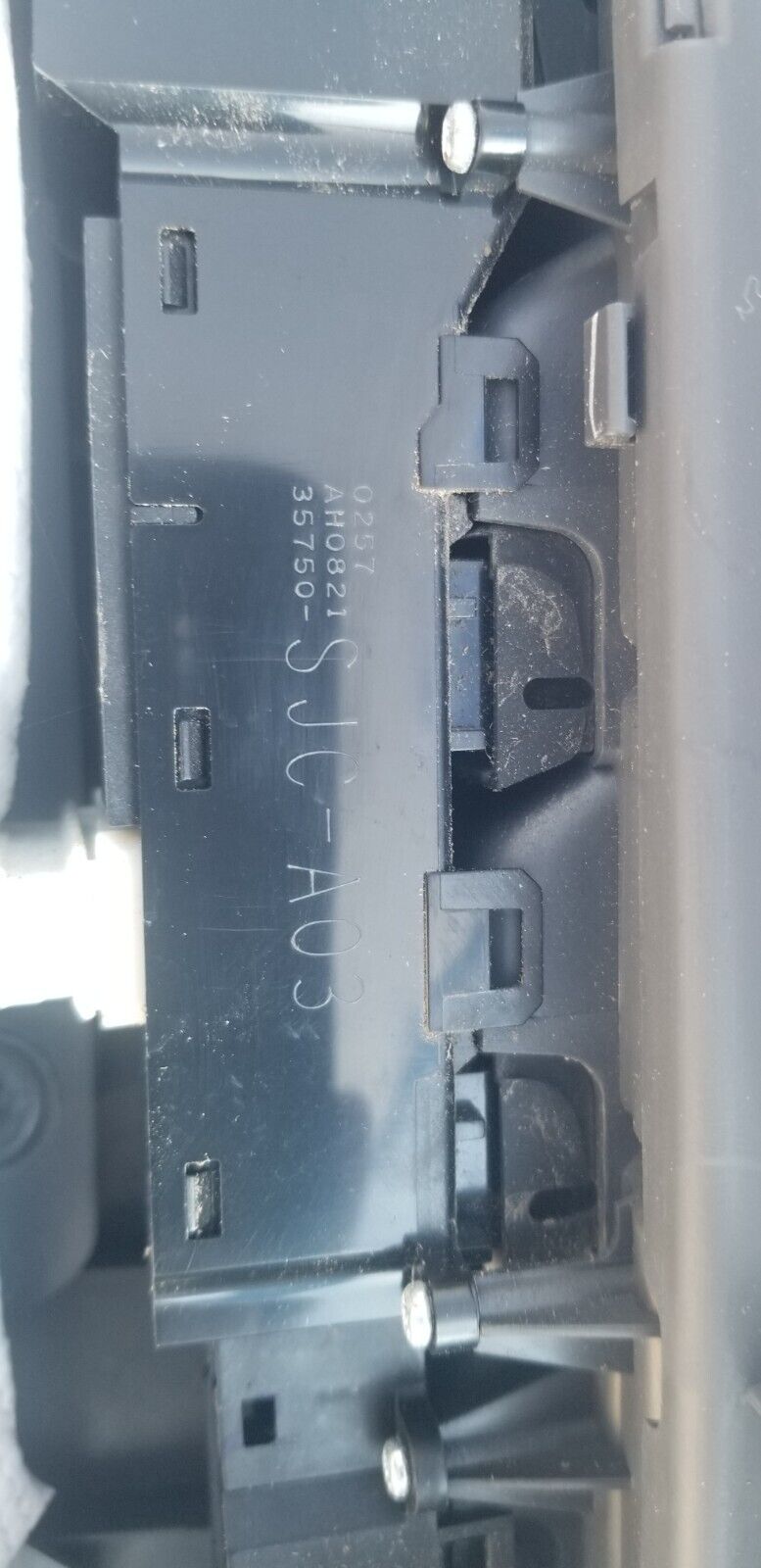 2006-2008 Honda Ridgeline Front Left Door Trim Panel W/ Master Window Switch OEM