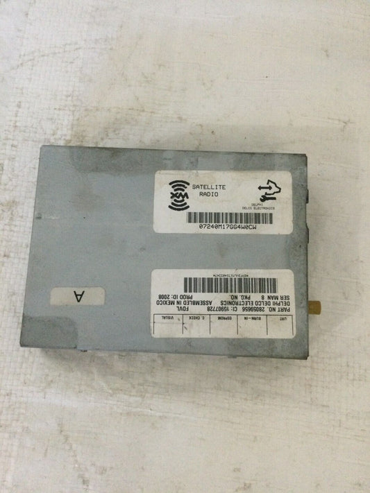 2008 Chevrolet Avalanche Satellite Radio Receiver Module OEM 28059656