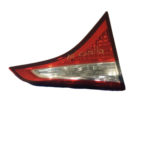 2014-2016 Toyota Corolla Rear Right Inner Tail Light OEM