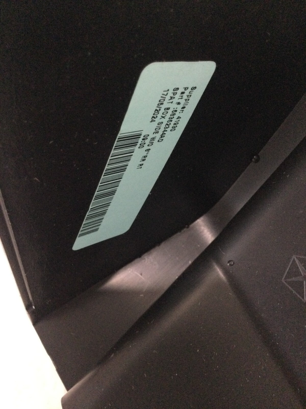 2020 Dodge Ram 2500 Right Passenger Rear Wheel Spat Trim Cover OEM