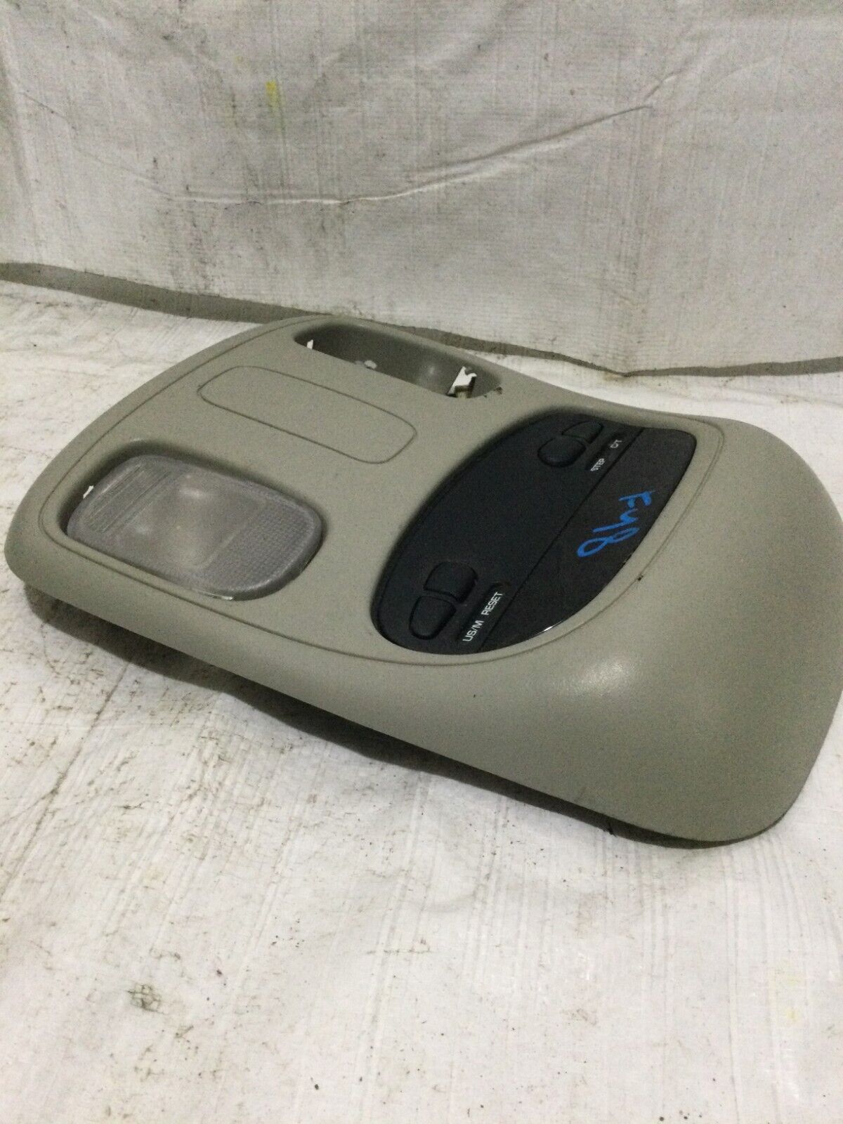 2006-2007 Dodge Ram 1500 Overhead Digital Console Dome Map Light OEM 56049824AD
