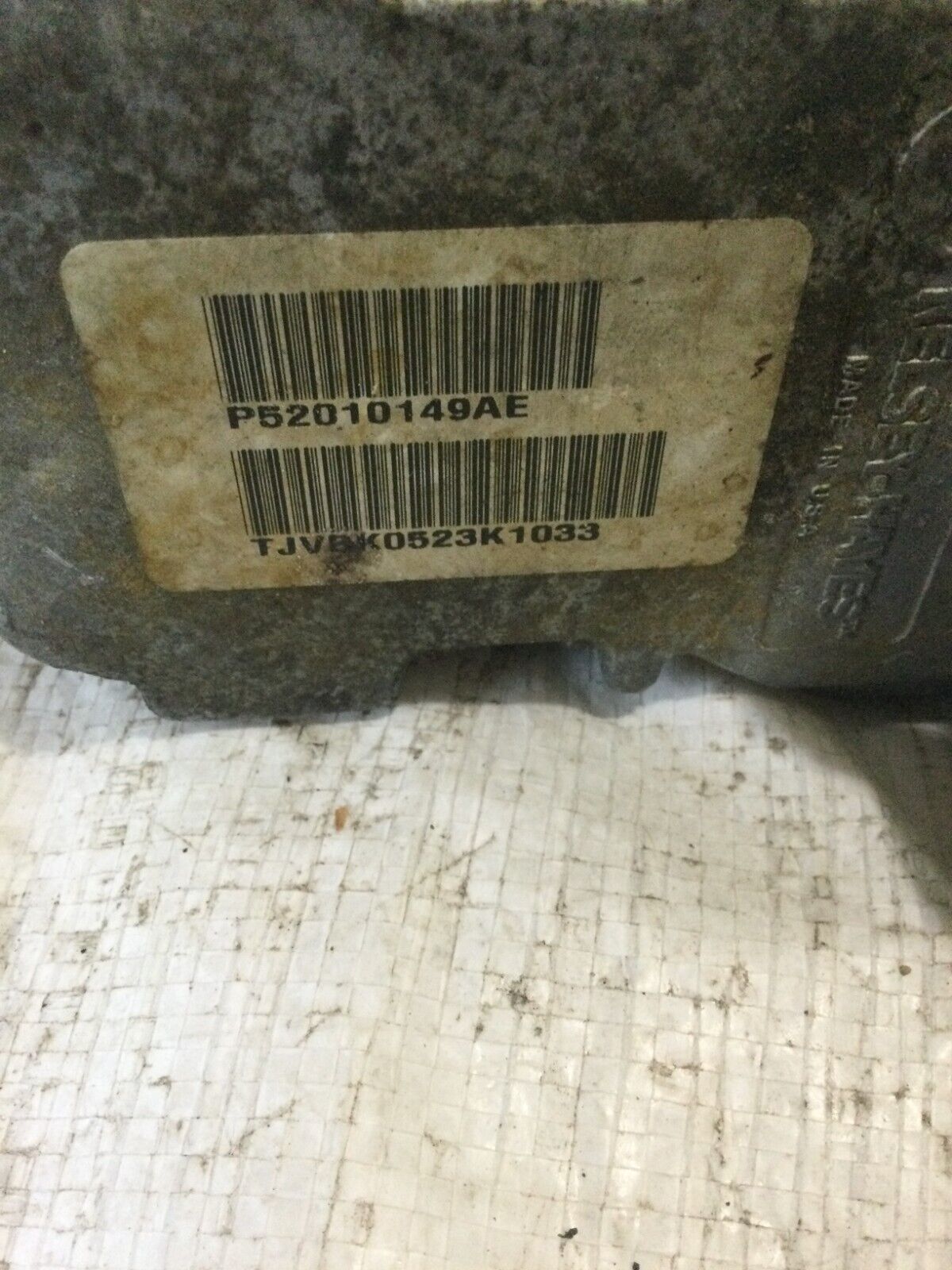 2003 Dodge Ram 2500 ABS Anti Lock Brake Control Module 52010149AE OEM 5.9L