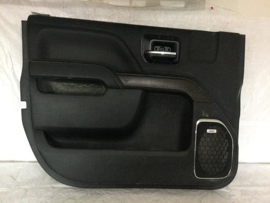2017 Sierra Denali 1500 Front Left Driver Side Interior Door Panel OEM