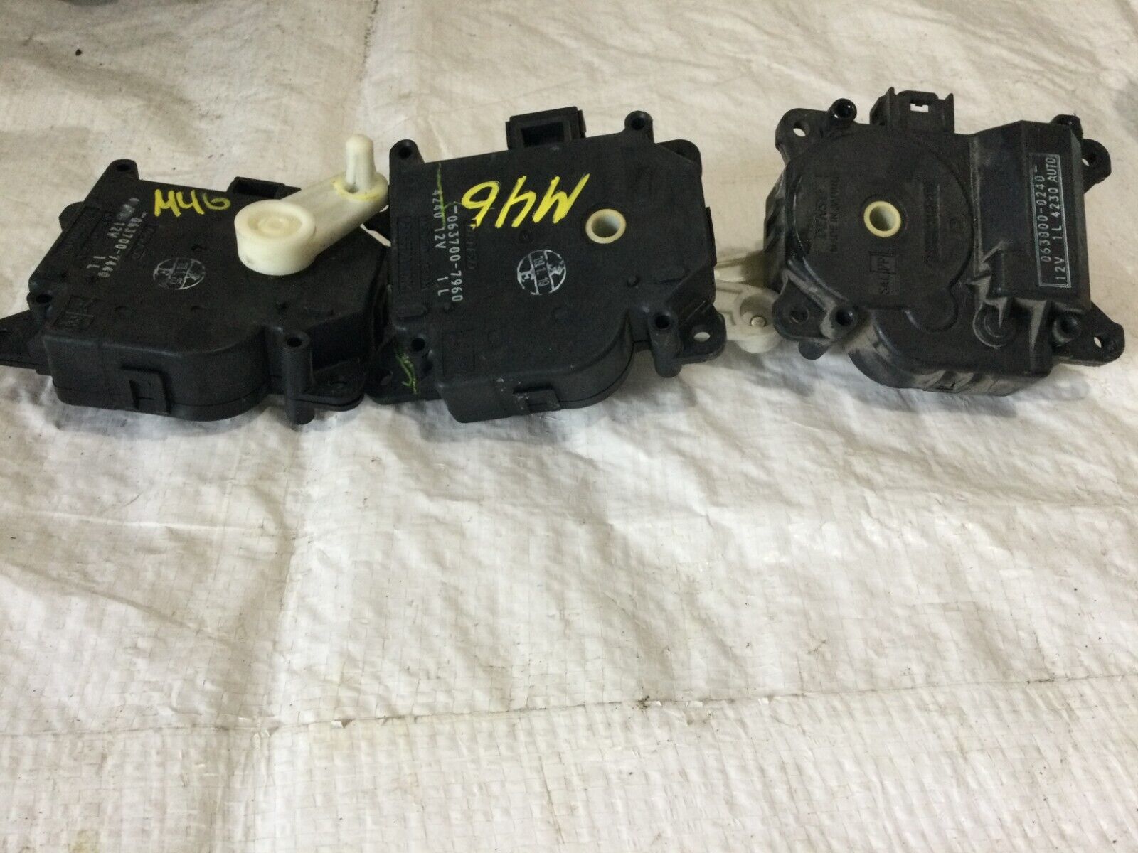 2004-2009 Toyota Prius AC Heater Motor Actuator 063800-0240 Set of 3 OEM