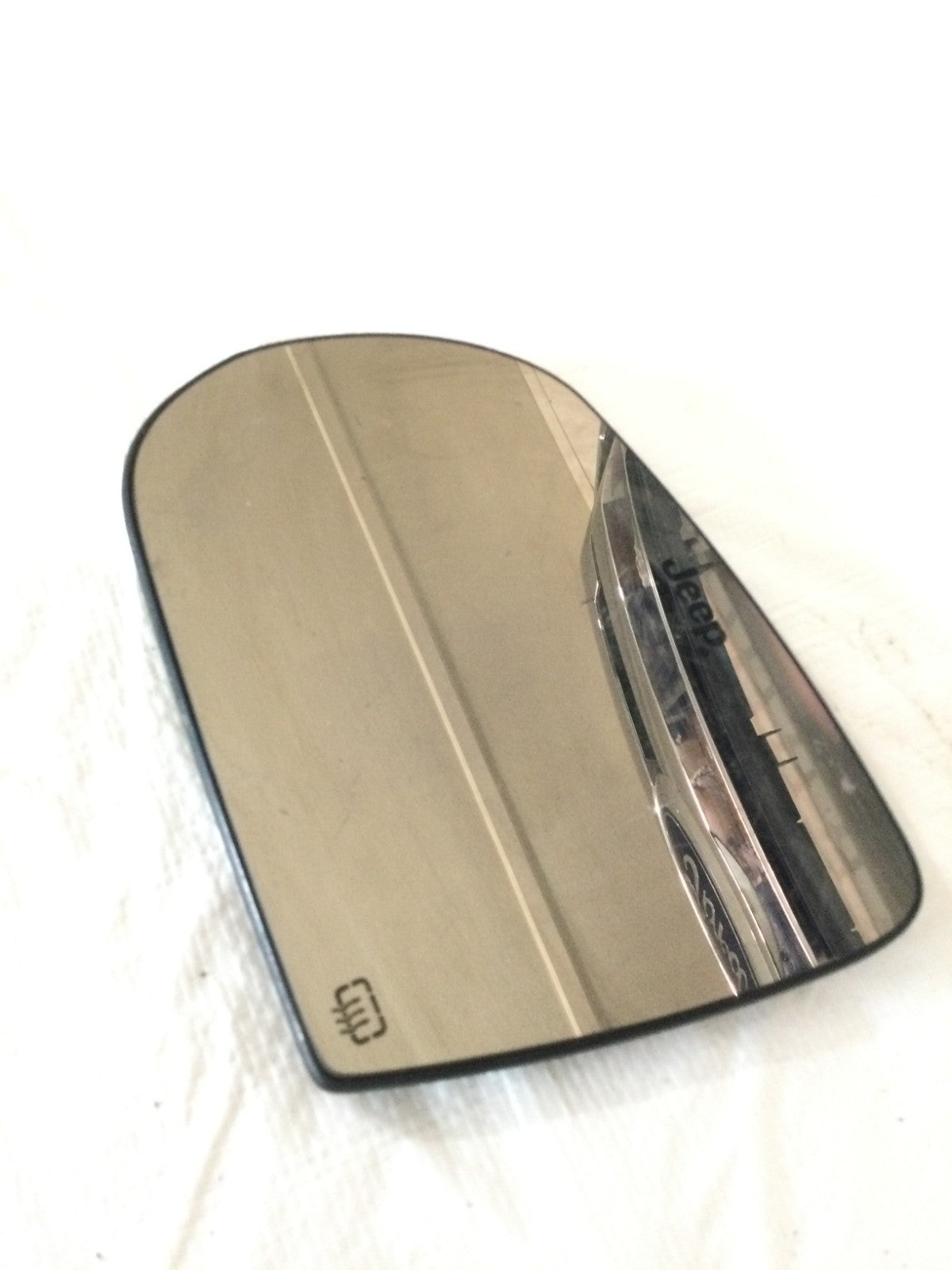 2019 Jeep Compass Driver Left Door Mirror Glass OEM HAS INNER SCRATCH